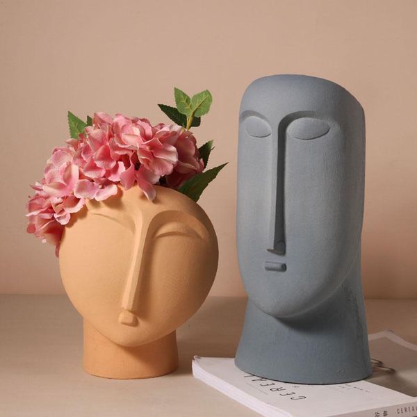 vases nordic ins minimalist ceramic abstract vase black and white human face creative display room decorative figue head shape
vases nordic ins minimalist ceramic abstract vase black and white human face creative display room decorative figue head shape
