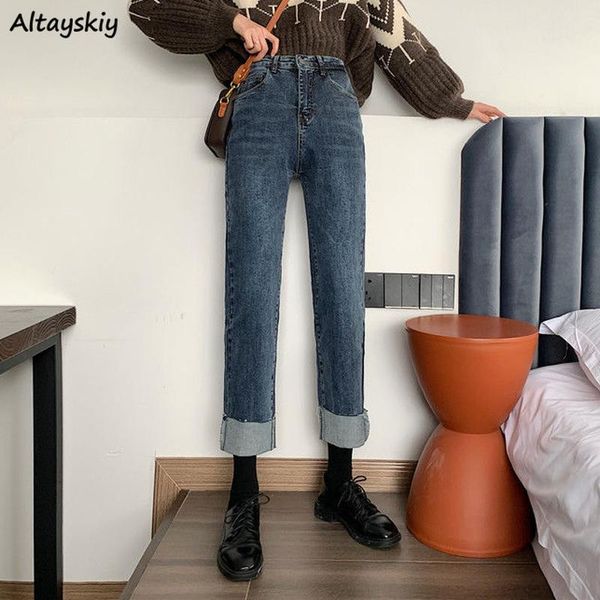jeans women denim straight fashion trouser spring vintage causal ulzzang ankle-length all-match female hipster mujer de moda women's, Blue
jeans women denim straight fashion trouser spring vintage causal ulzzang ankle-length all-match female hipster mujer de moda women's, Blue