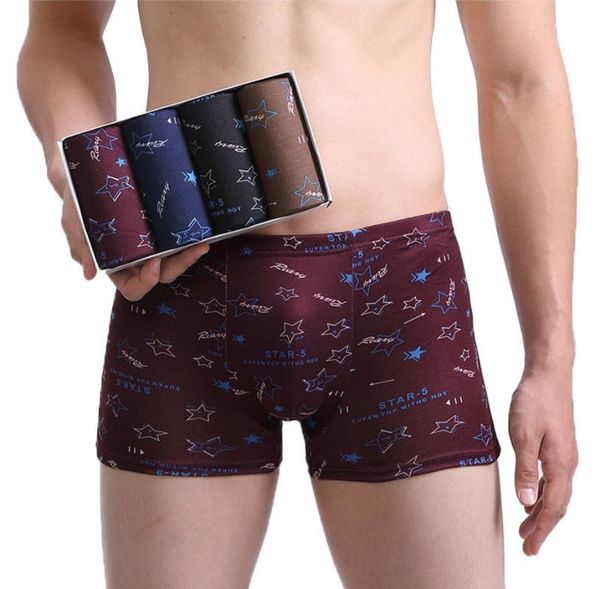 underpants 4pcs/lot men cotton boxers hombre shorts print set male panties u convex pouch men's underwear, Black;white
underpants 4pcs/lot men cotton boxers hombre shorts print set male panties u convex pouch men's underwear, Black;white