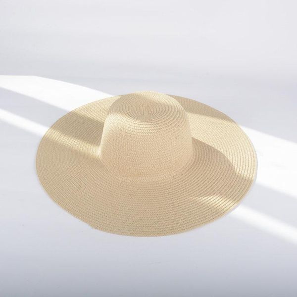 handmade weave sold flat sun hats for women large brim straw hat outdoor beach summer caps wide, Blue;gray
handmade weave sold flat sun hats for women large brim straw hat outdoor beach summer caps wide, Blue;gray