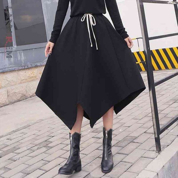 autumn products fashion solid womens skirts color high waist irregular a word long skirt women pb265, Black
autumn products fashion solid womens skirts color high waist irregular a word long skirt women pb265, Black