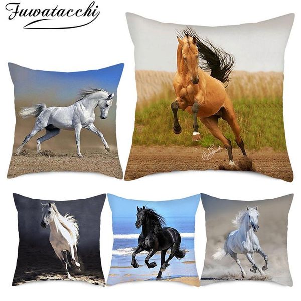cushion/decorative pillow fuwatacchi wild animals cushion covers galloping horse cases for home bedroom sofa chair decorative 45*45cm 
cushion/decorative pillow fuwatacchi wild animals cushion covers galloping horse cases for home bedroom sofa chair decorative 45*45cm