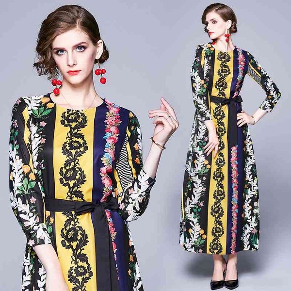 banulin autumn runway lace-up belt long dress vintage floral print maxi es holiday bohemia women 210603, Black;gray
banulin autumn runway lace-up belt long dress vintage floral print maxi es holiday bohemia women 210603, Black;gray