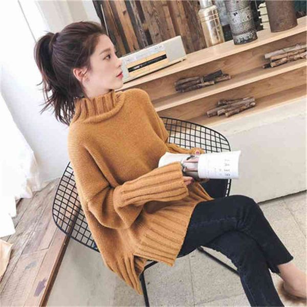 women's sweaters shirt ladies winter cashmere plus size 2021 turtleneck long sleeve knit pullover autumn casual sweater, White;black
women's sweaters shirt ladies winter cashmere plus size 2021 turtleneck long sleeve knit pullover autumn casual sweater, White;black