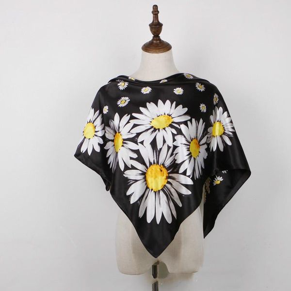 scarves 2021 silk scarf women fashion designer daisy flowers foulard soft satin shawl scarfs kerchief 90*90cm square neck headscarf, Blue;gray
scarves 2021 silk scarf women fashion designer daisy flowers foulard soft satin shawl scarfs kerchief 90*90cm square neck headscarf, Blue;gray