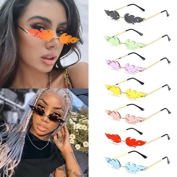 sunglasses decorative glasses fire flame luxury women 2021 wave uv 400 cycling anti-glare car outdoor accessories, White;black
sunglasses decorative glasses fire flame luxury women 2021 wave uv 400 cycling anti-glare car outdoor accessories, White;black