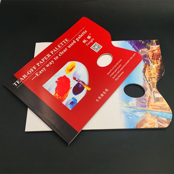 A4/8K Disposable Tear-Off Palette Paper Paint Palette Paper Pad For Artist Gouache Acrylic Oil Painting Watercolor Art Supplies
A4/8K Disposable Tear-Off Palette Paper Paint Palette Paper Pad For Artist Gouache Acrylic Oil Painting Watercolor Art Supplies