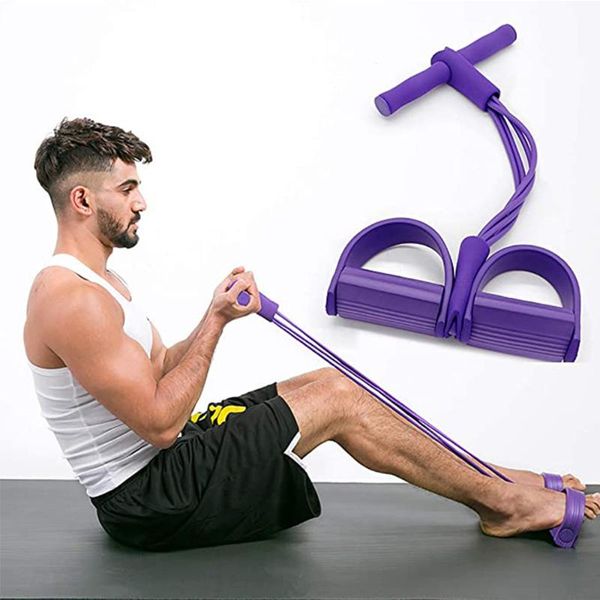 pedal resistance band 3-tube natural latex sit-up bodybuilding expander elastic pull rope fitness equipment yoga stripes
pedal resistance band 3-tube natural latex sit-up bodybuilding expander elastic pull rope fitness equipment yoga stripes