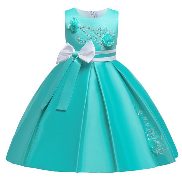 girl's dresses flower girls dress princess wedding party satin kids ball gown christmas vestidos embroidery pearls clothes for 4-10year, Red;yellow
girl's dresses flower girls dress princess wedding party satin kids ball gown christmas vestidos embroidery pearls clothes for 4-10year, Red;yellow