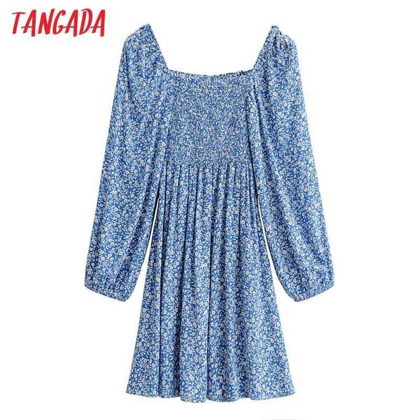 tangada fashion women blue flowers print dress lantern long sleeve ladies strethy waist mini dress vestidos 1f77 210609, Black;gray
tangada fashion women blue flowers print dress lantern long sleeve ladies strethy waist mini dress vestidos 1f77 210609, Black;gray