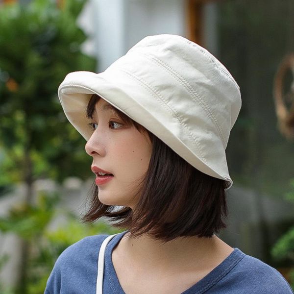 beanie/skull caps women's summer versatile sunscreen hat curled edge pure color cotton spring and small, Blue;gray
beanie/skull caps women's summer versatile sunscreen hat curled edge pure color cotton spring and small, Blue;gray