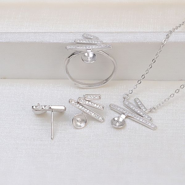 handmade diy accessories s925 silver pendant earrings women's set pearl empty support semi-finished products ti0de 1761
handmade diy accessories s925 silver pendant earrings women's set pearl empty support semi-finished products ti0de 1761