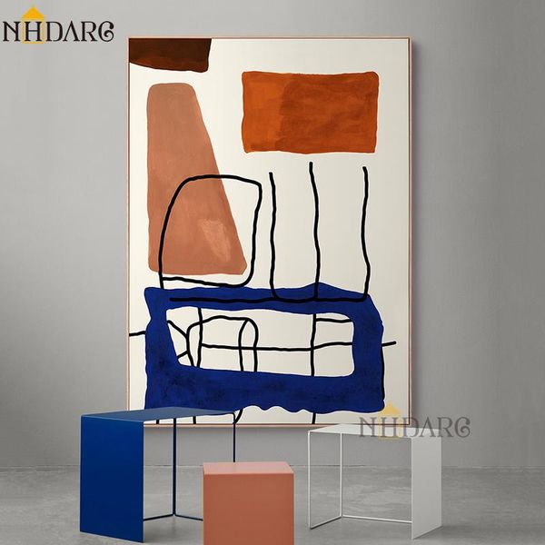 paintings nhdarc modern fashion abstract art poster canvas print painting wall pictures blue orange geometry for living room home decor
paintings nhdarc modern fashion abstract art poster canvas print painting wall pictures blue orange geometry for living room home decor