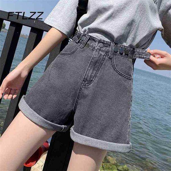 casual wide leg pants women jeans summer high waist adjustable button denim shorts woman baggy bottoms 210525, Blue
casual wide leg pants women jeans summer high waist adjustable button denim shorts woman baggy bottoms 210525, Blue