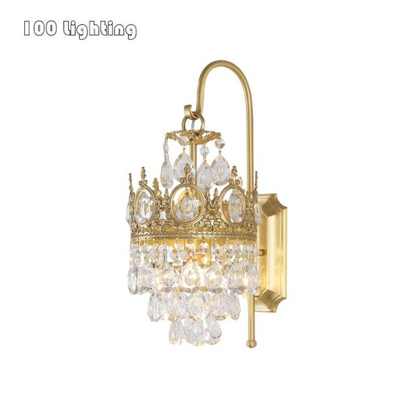 nordic luxury crystal wall sconce lights copper for living room bedroom restaurant aisle e14 g9 led bulb crown lighting fixtures lamp
nordic luxury crystal wall sconce lights copper for living room bedroom restaurant aisle e14 g9 led bulb crown lighting fixtures lamp