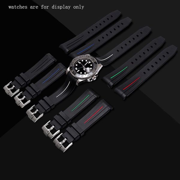 watch bands soft silicone rubber watchband 20mm strap arc interface replacement belt for rl men's waterproof chain, Black;brown
watch bands soft silicone rubber watchband 20mm strap arc interface replacement belt for rl men's waterproof chain, Black;brown