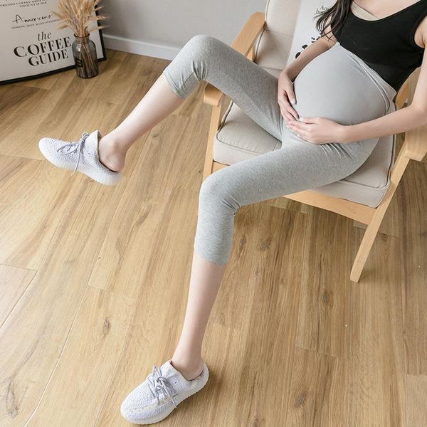 pregnant women summer clothes solid color knee-length cotton pants slim hips stretched maternity belly leggings skinny trousers bottoms, White
pregnant women summer clothes solid color knee-length cotton pants slim hips stretched maternity belly leggings skinny trousers bottoms, White