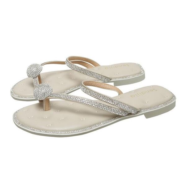 flat bottom women's sandals flip flops summer rhinestone non-slip and slippers beach shoes large size 32--43, Black
flat bottom women's sandals flip flops summer rhinestone non-slip and slippers beach shoes large size 32--43, Black