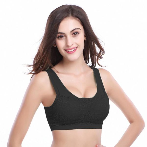 gym clothing 2021 brand lace floral sport bralette for women seamless push up shakeproof breathable full cup ladies slim underwear, White;black
gym clothing 2021 brand lace floral sport bralette for women seamless push up shakeproof breathable full cup ladies slim underwear, White;black
