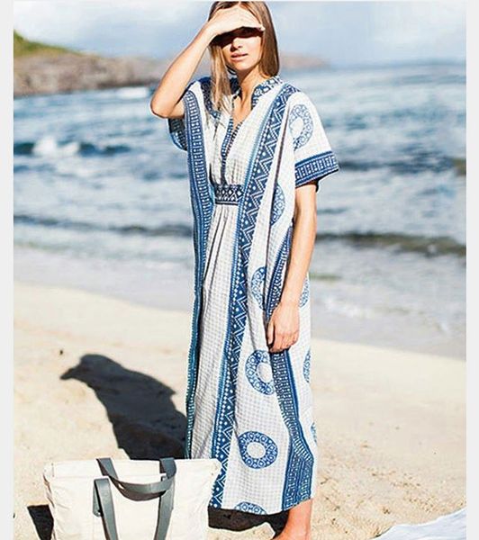 casual dresses beach tunic v neck vintage print oversize bohemian holiday batwing sleeve long es women maxi pareos 09ho, Black;gray
casual dresses beach tunic v neck vintage print oversize bohemian holiday batwing sleeve long es women maxi pareos 09ho, Black;gray