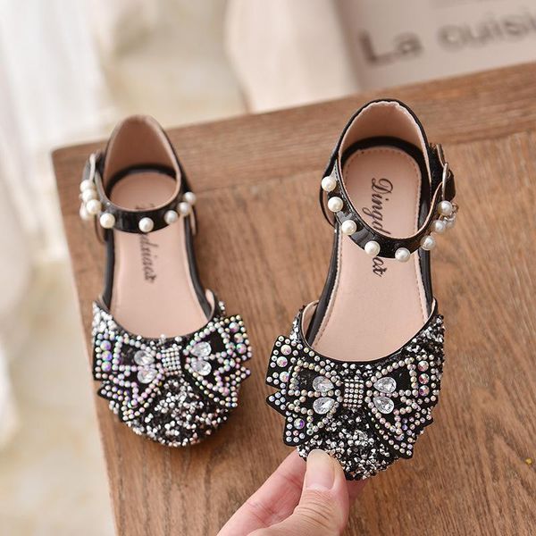 girls leather shoes spring fashion sequins bow rhinestone baby girl flat kids princess soft bottom sm136 sandals, Black;red
girls leather shoes spring fashion sequins bow rhinestone baby girl flat kids princess soft bottom sm136 sandals, Black;red