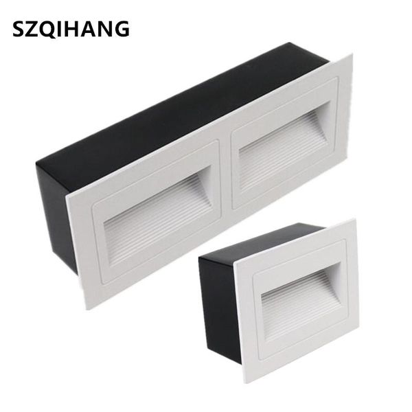 indoor/outdoor corridor night light double 2x5w embedded led wall lamp stair step foyer kitchen ladder footlight white body outdoor lamps
indoor/outdoor corridor night light double 2x5w embedded led wall lamp stair step foyer kitchen ladder footlight white body outdoor lamps