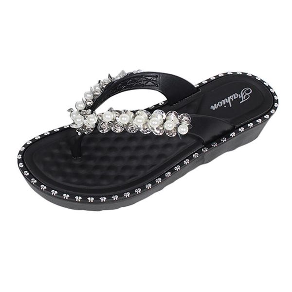 slippers sagace beach flip flops women girl cute pearls flat-bottom sandals slipper shoes summer outdoor, Black
slippers sagace beach flip flops women girl cute pearls flat-bottom sandals slipper shoes summer outdoor, Black