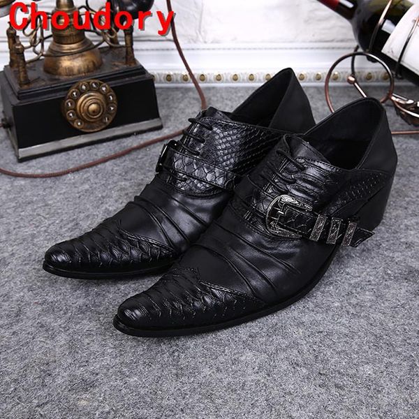 dress shoes zapatos hombre mens high heels pointy wedding black genuine leather formal men snake skin fashion loafers
dress shoes zapatos hombre mens high heels pointy wedding black genuine leather formal men snake skin fashion loafers