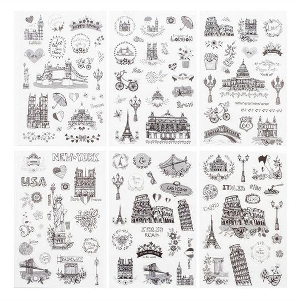 6pcs/pack travel all around the world decorative washi stickers scrapbooking stick label diary stationery album stickers
6pcs/pack travel all around the world decorative washi stickers scrapbooking stick label diary stationery album stickers
