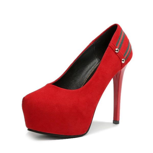 pumps wedding women fetish shoes concise woman high heel stripper flock 13cm zapatos mujer tacon dress, Black
pumps wedding women fetish shoes concise woman high heel stripper flock 13cm zapatos mujer tacon dress, Black