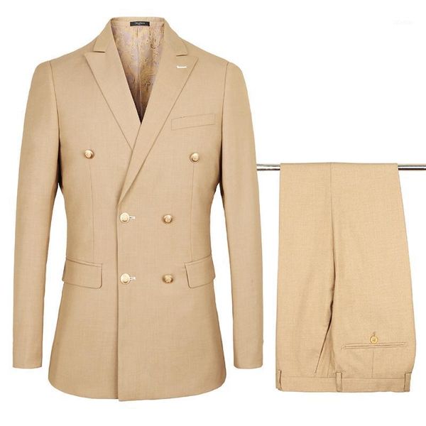 men's suits & blazers khaki luxury men tuxedo double breasted wedding suit standard mens fashion groom 2 pieces gala casual outfit (jac, White;black
men's suits & blazers khaki luxury men tuxedo double breasted wedding suit standard mens fashion groom 2 pieces gala casual outfit (jac, White;black