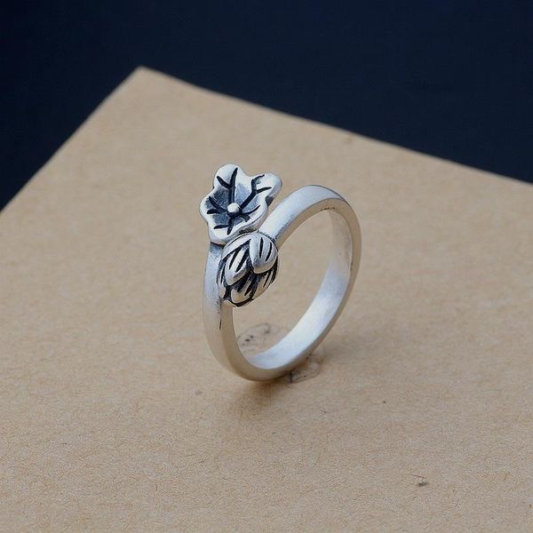 cluster rings silver lotus opening female 990 fine ring finger national wind adjustable gift fashion and personality, Golden;silver
cluster rings silver lotus opening female 990 fine ring finger national wind adjustable gift fashion and personality, Golden;silver