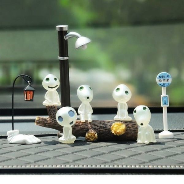 hayao miyazaki luminous genie cute spirit ghost animation creative decoration small gift