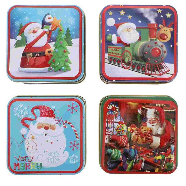gift wrap 4pcs square canisters adorable cartoon party candy jars cookie boxes (assorted color) 
gift wrap 4pcs square canisters adorable cartoon party candy jars cookie boxes (assorted color)