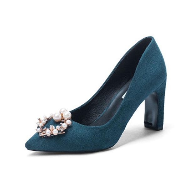 women's shoes 2021 spring and summer pearl decorative button high-heeled shallow mouth single shoe size dress, Black
women's shoes 2021 spring and summer pearl decorative button high-heeled shallow mouth single shoe size dress, Black