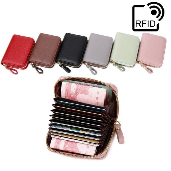 card holders women business holder genuine leather zipper pocket case coin purse, Brown;gray
card holders women business holder genuine leather zipper pocket case coin purse, Brown;gray