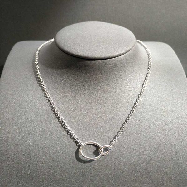 chains 100%925 sterling silver interlocking circular chain length necklace suit for men and women
chains 100%925 sterling silver interlocking circular chain length necklace suit for men and women
