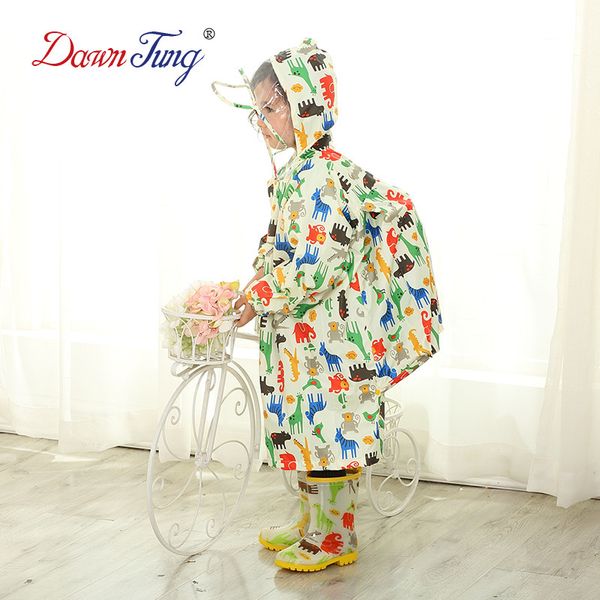 raincoat children's full picture big hat brim boy girl student baby with schoolbag poncho
raincoat children's full picture big hat brim boy girl student baby with schoolbag poncho
