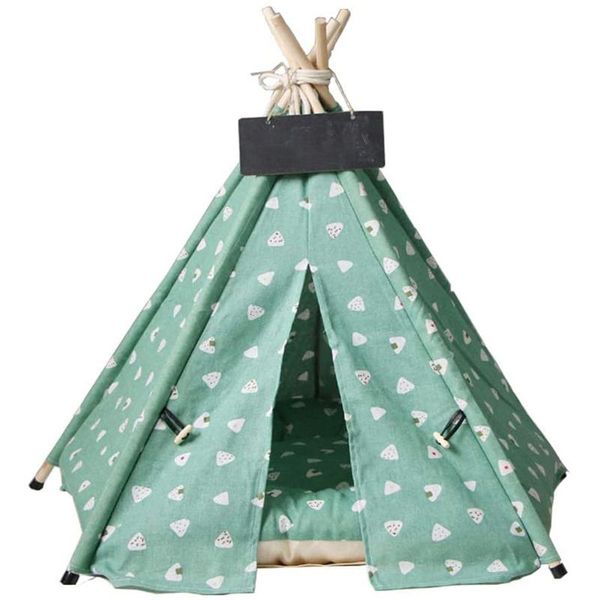 pet teepee bed with thick cushion blackboard dog tent portable breathable 6 sizes colors available for medium small cat kennels & pens
pet teepee bed with thick cushion blackboard dog tent portable breathable 6 sizes colors available for medium small cat kennels & pens