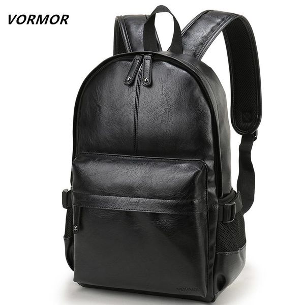 backpack vormor brand men leather school bag fashion waterproof travel casual book male
backpack vormor brand men leather school bag fashion waterproof travel casual book male