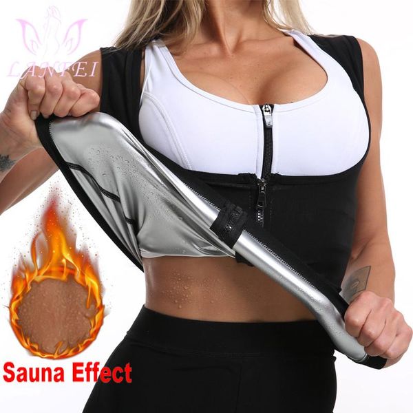 women's shapers lanfei sweat sauna zipper vest fat burning waist trainer body shaper corsets for women slimming workout fitness shapew, Black;white
women's shapers lanfei sweat sauna zipper vest fat burning waist trainer body shaper corsets for women slimming workout fitness shapew, Black;white