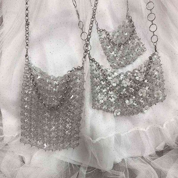 transparent beaded crystal women open circle chain white flower mini lipstick new shoulder wholesale bucket bag
transparent beaded crystal women open circle chain white flower mini lipstick new shoulder wholesale bucket bag