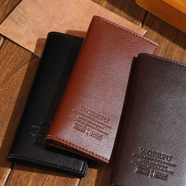 business mens long casual leather black wallet pockets card clutch bifold purse pu synthetic holder unisex, Red;black
business mens long casual leather black wallet pockets card clutch bifold purse pu synthetic holder unisex, Red;black