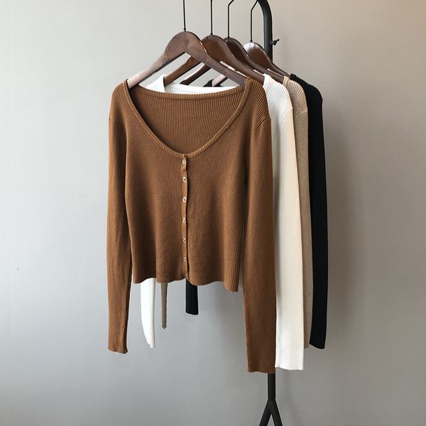 sweaters cropped casual cardigan mujer kardigan negro brown sweater wrap pull femme fall women sueter dames vesten lange mouw rtzs, White;black
sweaters cropped casual cardigan mujer kardigan negro brown sweater wrap pull femme fall women sueter dames vesten lange mouw rtzs, White;black