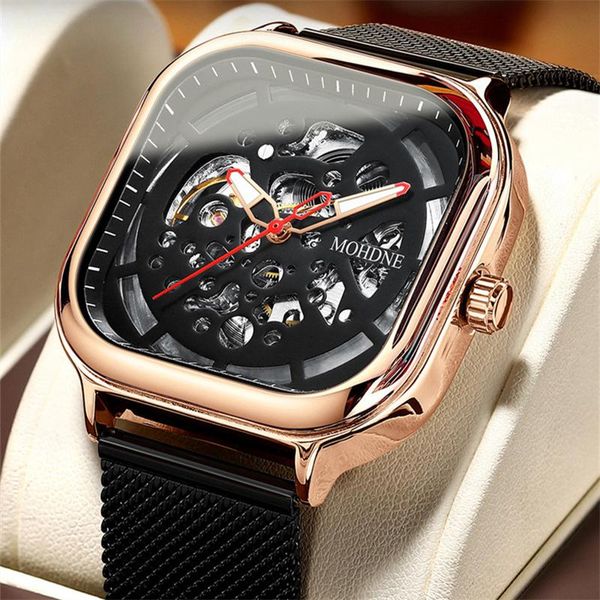 wristwatches genuine design brand 2021 men hollow automatic black mechanical watch reloj hombre watches waterproof business a4218, Slivery;brown
wristwatches genuine design brand 2021 men hollow automatic black mechanical watch reloj hombre watches waterproof business a4218, Slivery;brown