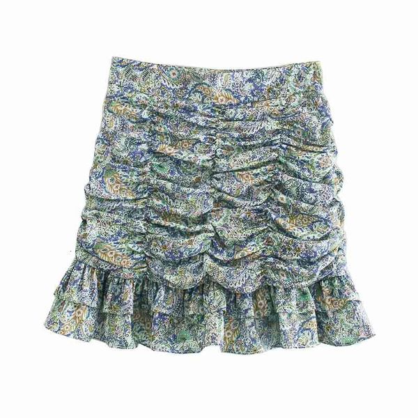 skirts women spring fashion cascade pleated za mini chic lady elegant floral print high waist green short skirt s6fp, Black
skirts women spring fashion cascade pleated za mini chic lady elegant floral print high waist green short skirt s6fp, Black