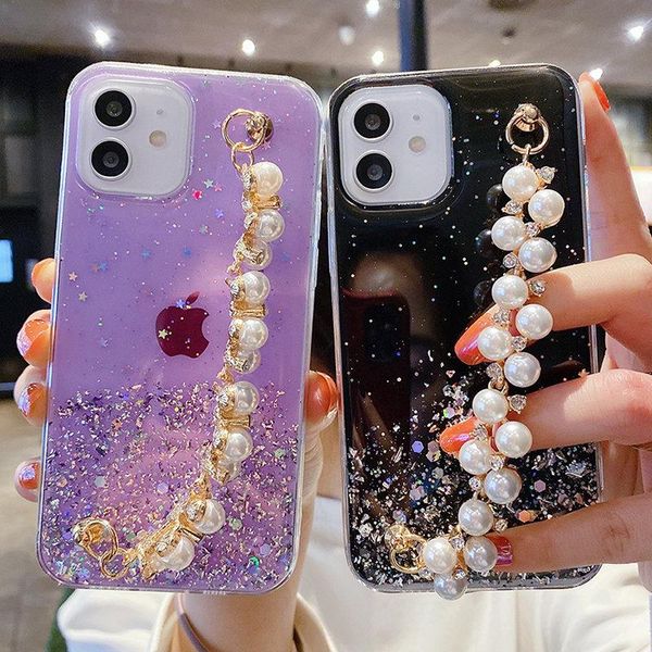 cell phone pouches glitter pearl chain strap case for 11 12 pro max 7 8 plus x xr xs mini shing sequins transparent soft epoxy cover
cell phone pouches glitter pearl chain strap case for 11 12 pro max 7 8 plus x xr xs mini shing sequins transparent soft epoxy cover