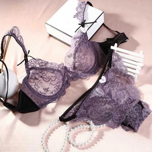 bras lace bra set 2021 fashion summer super slim transparent women and panties sets for underwear, Red;black
bras lace bra set 2021 fashion summer super slim transparent women and panties sets for underwear, Red;black