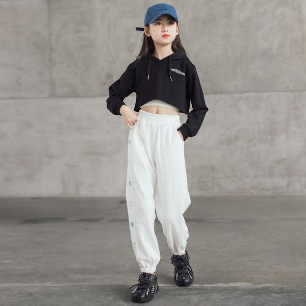 clothing sets fall outfits fashionable kids tracksuit children set hoddie clothes for girls hiphop dance 2pcs cl625, White
clothing sets fall outfits fashionable kids tracksuit children set hoddie clothes for girls hiphop dance 2pcs cl625, White