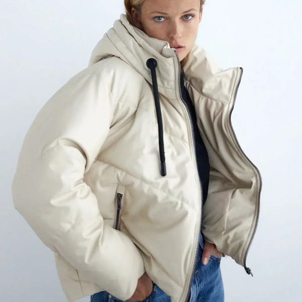 paris girl women parkas winter faux leather hooded thick coat solid long sleeve pu padded jacket fashion zipper up warm parka 210524, Black
paris girl women parkas winter faux leather hooded thick coat solid long sleeve pu padded jacket fashion zipper up warm parka 210524, Black